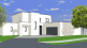Maison neuve contemporaine
